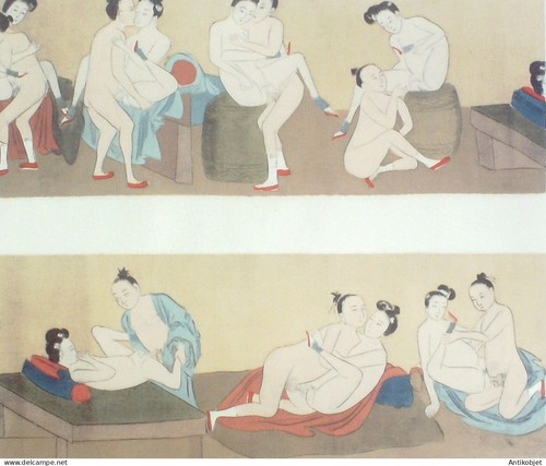 Estampe chinoise claude - claude, tchou