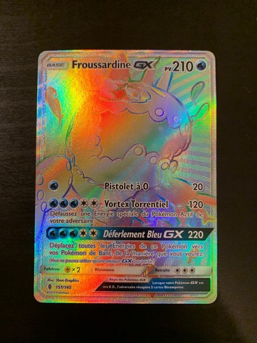 Carte pokémon froussardine - carte,