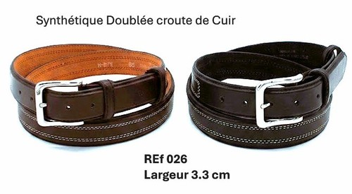 Ceinture homme femme noire - homme,