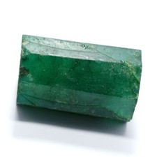 225,50 ct NATUREL vert émeraude brut non coupé taille énorme pierre précieuse...