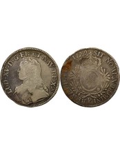 France Louis XV - Ecu Argent