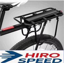 Porte-bagages vélo arrière réglable avec réflecteur – Montage rapide VTT/VTC