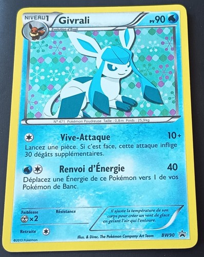 Carte pokémon givrali bw90 - pokémon,