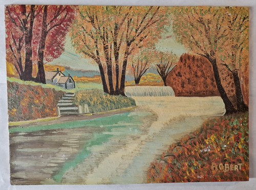 Tableau par robert - tableau, naïf