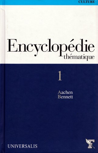 Encyclopédie thématique - encyclopédie,