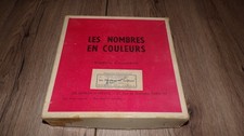 Jeu ancien - Les nombres en couleurs - Matériel Cuisenaire - Delachaux & Niestlé