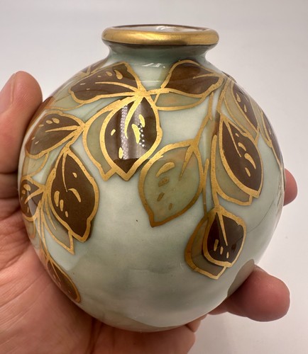 Vase boule signé - , camille