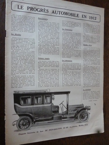 Dion bouton limousine - limousine, 35