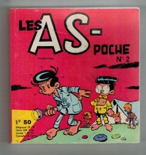LES AS POCHE no 2 (1967) GREG - VAILLANT LE JOURNAL DE PIF - QUENTIN GENTIL