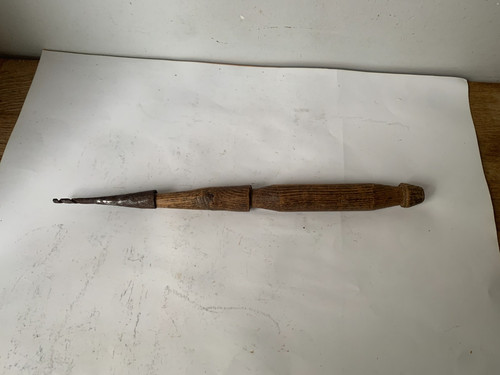 Ancien fuseau quenouille en - ancien,