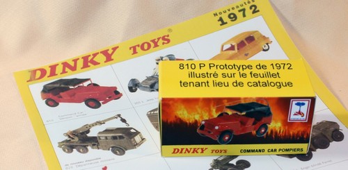 Dinky toys 810p command car - 810p,