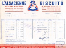 1957 L ALSACIENNE BISCUITS A