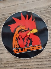 Sticker Vintage Coq Renault Turbo