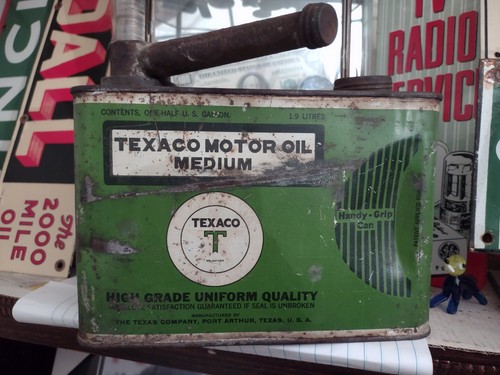 Vintage texaco motor - vintage,