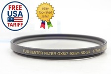 Super RARE pour objectif GX617 90mm Fuji Fujifilm filtre central ND-2X G617...