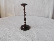 Porte perruque ancien en noyer