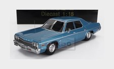 1:18 KK SCALE Dodge Monaco 1974 Light Blue Met KKDC181122