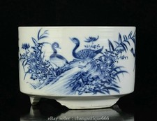 5" marqué bleu blanc