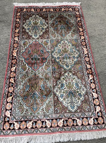 Tapis soie 160x95cm kashmir - soie,