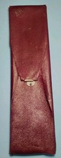 Auguste Klein Paris Porte-cravate Années 60 Simili Cuir 