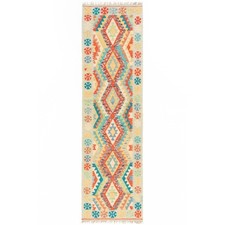 Kelim Afghan 294x83 Cm Tapis