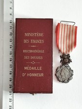 MEDAILLE DECORATION HONNEUR DIRECTION GENERALE DES DOUANES Ref24050J