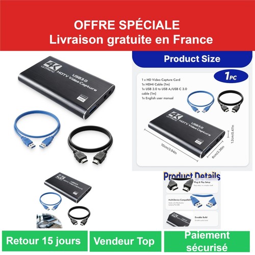 Carte acquisition vidéo usb - carte,