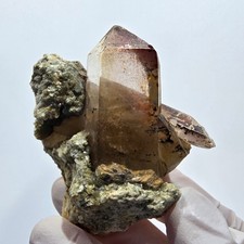 Rare spécimen de quartz fumé