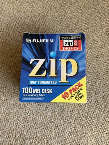 Zip 100mb formatted disks - zip,