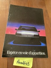 Renault 25 R25 1984 TS GTS GTX V6 TD GTD DX catalogue prospectus brochure