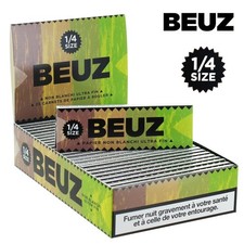 BEUZ - BOÎTE DE FEUILLE A ROULER 1/4 NON BLANCHI X25