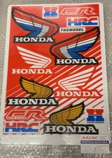 Kit Feuille Autocollants Moto