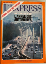 L'Express n°822 ★ 20 au 26 mars 1967 ★ L'année des autoroutes ★ Dessin de Sempé