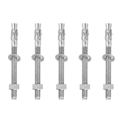 5pcs ancres béton 1 - béton, 1/2"x5-1/2"