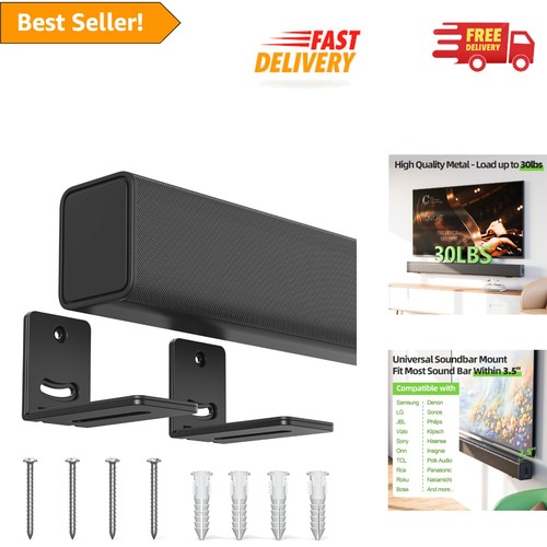 Versatile soundbar wall mount - soundbar,