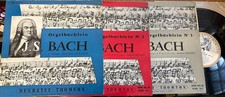 GASTON LITAIZE / BACH orgelbuchlein nos 1-2-3    / DUCRETET-THOMSON  3*10"