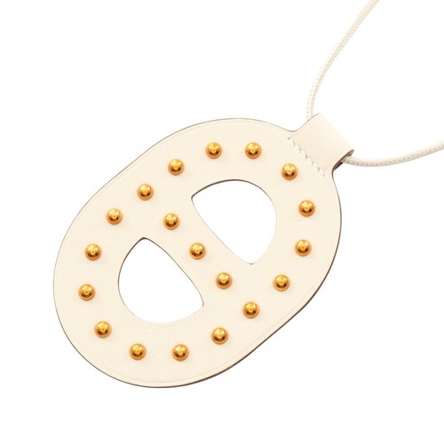 Collier pendentif clous hermes - collier,