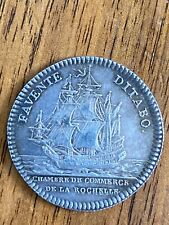 Jeton argent Louis XV chambre