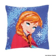 Coussin Vervaco au point de croix "Anna", motif de broderie dessiné