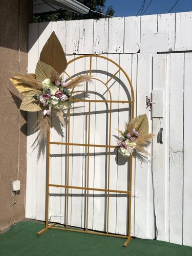 Arche mariage doré - arche, de