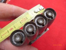 emporte piece outil ancien fleuriste modiste fer à gaufrer M6