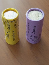 rouleaux Monaco 1 + 2 euro 2025 nouvelle face