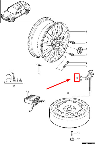 élément fixation roue - de,
