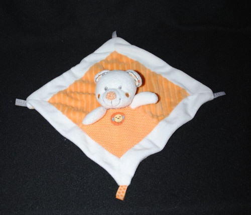 Doudou ours plat nicotoy - plat,