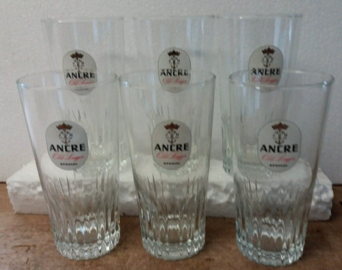 Lot verres bière ancre - à,