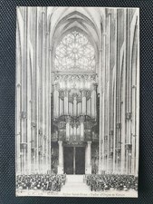 CPA 76 ROUEN - Eglise Saint-Ouen - Buffet d'Orgue et Rosace