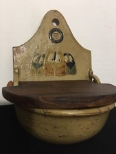 BOÎTE À SEL  MURALE EN GRES