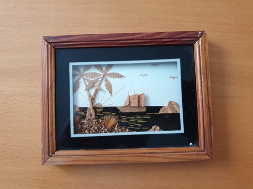 Joli petit tableau paysage