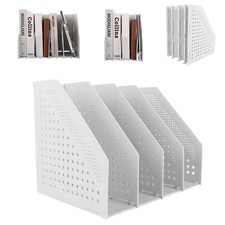 Porte-revues pliable, porte-magazines rétractable, avec 4 compartiments, orga...