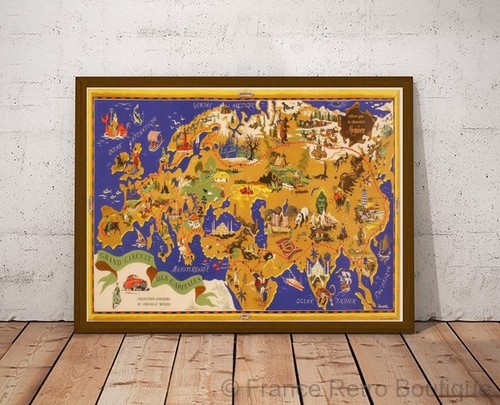Poster affiche chocolat menier - poster-affiche,